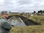 Col. Christopher Lantagne, commander of the Air National Guard Base near the Portland International Airport, said PFAS chemicals have been detected leaving the base at low levels through stormwater. 
The guard has expedited cleanup here, but Lantagne said a lack of guidance and established goals from the Environmental Protection Agency has complicated the process. 