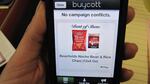 The Buycott app tells you whether the company that made a product is associated with the opposition to labeling genetically modified foods.