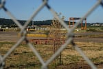 The Mid-Willamette Valley Intermodal Center in Millersburg sits idle off of Interstate 5. State and Linn County leaders promised it would get trucks off the highway and move hay and grass seed to Puget Sound ports by rail.