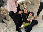 At Mohammed Yousef al-Najjar Hospital in Rafah, Palestinians mourned children and relatives from four different families killed in Rafah as Israel resumed its bombing campaign Friday morning in the Gaza Strip.
