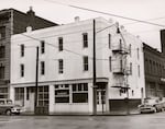 The Yamaguchi Hotel building in its earlier form. Date unknown.