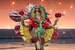 Miss Mexico Fátima Bosch competes in the national costume competition at the Miss Universe pageant in Nonthaburi province, Thailand on Wednesday.