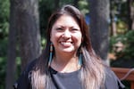 Shadiin Garcia, a consultant for Education Northwest, at the South Umpqua School District office in Myrtle Creek, Ore., Sunday, Aug. 29, 2019. Garcia will help develop four local, tribe-specific sets of lessons for the Cow Creek Band of Umpqua Tribe of Indians, Confederated Tribes of Siletz Indians, Burns Paiute of Harney County and the Coquille Indian Tribe.