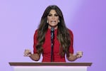 Kimberly Guilfoyle speaks at the Republican National Convention.