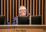 FILE-Councilor Dan Ryan at a Portland City Council meeting on Feb. 5, 2025, Portland, Ore.