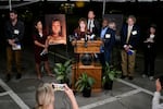 Media witnesses recount the moments before the execution of Christa Pike was halted Wednesday, Sept. 30, 2026, in Nashville, Tenn.