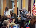 Commissioner Jo Ann Hardesty took the oath of office Wednesday morning, becoming the first African-American woman to serve on the Portland city council.