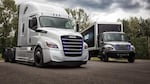 Daimler Trucks North America will be manufacturing two new models of electric heavy duty trucks at its factory in Portland.