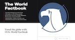 The World Factbook's website drew millions of views each year, according to the CIA. It's seen here in an archived version from last month.