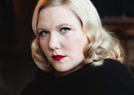 Lindy West looking super serious.