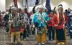 Grand Entry begins the 2019 Restoration Pow-Wow.