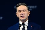 Conservative Party Leader Pierre Poilievre speaks to his supporters after losing the Canadian Federal Election on April 29, 2025 in Ottawa, Canada. The election campaign themes have been dominated by the economy, tariffs and annexation threats from the U.S. Poilievre faced a challenge from Canadian Prime Minister and Liberal Party Leader Mark Carney. (Photo by Minas Panagiotakis/Getty Images)