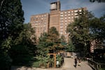 The Washington Houses is a 15-building complex operated by the New York City Housing Authority. It's just a few blocks away from the East River but was unharmed during Hurricane Sandy.