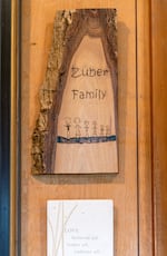 Family mementos at the home of Rebecca and Randy Zuber in Rainier, Ore., March 13, 2025. 