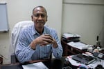 Dr. Jamal Mohamed poses for a portrait at the Al Nao Hospital.