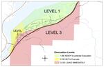 The entire city of Cascade Locks, Oregon, is under evacuation notice as of Monday, Sept. 4, 2017, due to the nearby Eagle Creek Fire. The notices range from "get ready" to "leave immediately."
