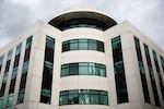 The Oregon Department of Human Services building is pictured in Salem, Ore., on Sept. 26, 2019. Beleaguered and increasingly desperate child welfare workers trusted the private, for-profit Sequel Youth and Family Services with the state's most vulnerable children, despite allegations of abuse.