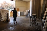 Lisa Allen checks brewing progress at Heater Allen in McMinnville, Ore. on Sept. 9, 2026.