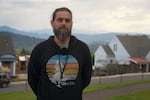 Adam Lieberg is a land manager for the conservation nonprofit Columbia Land Trust in southern Washington. He hasn't received federal money from the Community Wildfire Defense Grant Program to fund controlled burns to minimize wildfire risk in the area.