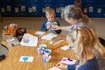 During prefrontal cortex time in Jill Anglin's classroom, a few kids and a volunteer splatter paint on purpose after reading a book called "Beautiful Oops." “We tend to understand that mistakes are a part of the learning process,” says Kendra Coates, a teacher who helps educators better teach social-emotional skills.