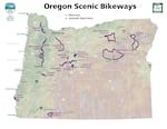 There are 14 official state scenic bikeways in Oregon. Some are multi-day tours for experienced cyclists, others are short, family-friendly routes.