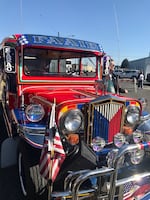 The Filipino-American Association of the Inland Empire’s Jeepney was shown during the celebration.