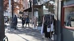 Boutiques, bars, and restaurants line Wall Street in Bend.