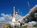 Boeing's Starliner capsule atop an Atlas V rocket finally lifted off from Space Launch Complex 41 at the Cape Canaveral Space Force Station on June 5. The launch came after years of delays and setbacks.