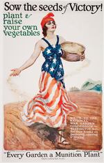 During World War I, the homefront fought with Victory Gardens and Meatless Mondays.