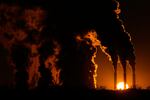 FILE - The Jeffrey Energy Center coal-fired power plant operates at sunset near Emmett, Kan., Jan. 3, 2026, in Topeka, Kan.