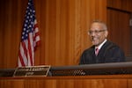 Judge Mustafa T. Kasubhai, in an undated image from Wikipedia. Mustafa Kasubhai needs Senate confirmation to fill a U.S. District Court judgeship. 