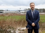 Dan Dias, Hillsboro's economic development director, stands on a former grass seed farm near the city's semiconductor cluster on Feb. 27, 2023. Hillsboro wants to bring more than 1,700 rural acres into its urban growth boundary for industrial development.