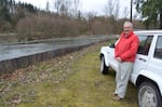 Jim Wilcox is a fourth-generation egg farmer. His family farm borders the Nisqually River.