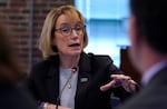 New Hampshire Democratic Sen. Maggie Hassan finds out who her Republican opponent will be next month.