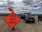 Participants in the Gambler 500 2026 prepare to remove trash from public lands near Madras, Oregon.