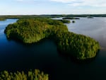 Lake Saimaa in Puumala, Finland, which is near the resort where 10 lucky participants will stay for a happiness masterclass in June.