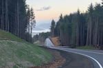 The newly opened Cape Meares Loop road. Dec. 20, 2023