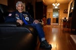 Pearl Harbor Navy veteran Bob Fernandez is photographed at home in Lodi, Calif., on Nov. 19.