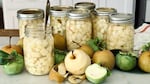 Asian pears and unripe Fuyu persimmons make a surprisingly versatile pickle