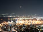 Israeli Iron Dome air defense system fires to intercept rockets that were launched from Lebanon, in northern Israel, on Tuesday.