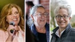 From left: Republican candidate Christine Drazan, Democrat-turned-independent candidate Betsy Johnson and Democratic candidate Tina Kotek are all vying for the Oregon governor's office.