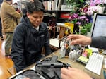 A gun store in Arcadia, Calif., on March 15, 2020. A federal appeals court has ruled that California's ban on the sale of semiautomatic weapons to adults under age 21 is unconstitutional.