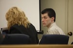 Nicholas McGuffin sits during his trial in 2011. 