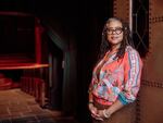 ”The play could really lean into the larger history of the populations of DC,” said Folger Theatre Artistic Director Karen Ann Daniels, shown here in the Folger's performance space on June 14, 2024.