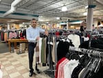 Peter Elitzer, who runs a chain of discount clothing stores called Label Shopper, worries that tariffs will force him to raise prices, turning off already skittish shoppers.