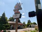 Northeast Portland's Montavilla Burgerville on June 10, 2020. The fast food restaurant was closed as workers went on strike after an employee there was diagnosed with COVID-19.