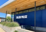 FILE - Salem Police Department headquarters in Salem, Ore., June 2, 2025.