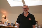 Willamette University president Steve Thorsett in his Waller Hall office in Salem, Ore., Wednesday, Aug. 8, 2019. Enrollment at the small private school last year was at its lowest point in more than a decade.