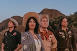 Jenny Don't and the Spurs, shown here in a provided photo, have been putting a punk twist on country for more than a decade. The band's fourth album, "Broken Hearted Blue," releases June 14.