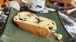 Irish barmbrack baked for Halloween often includes a hidden trinket for predicting one's fate